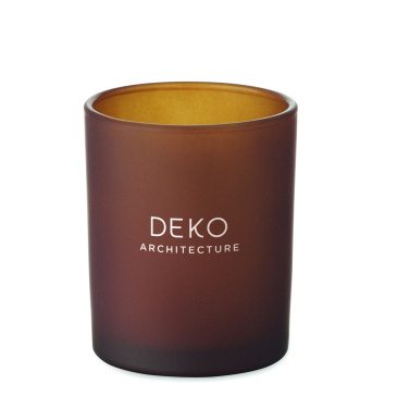Logo trade advertising product photo of: Plant based wax candle 80 gr