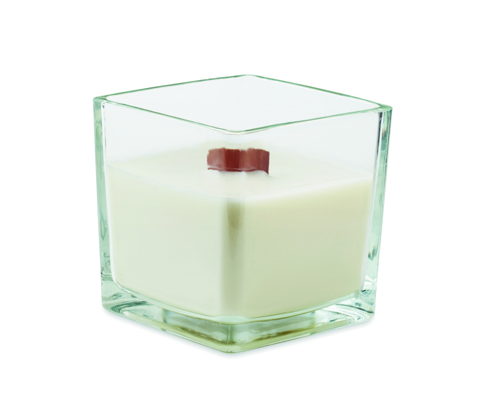 Logo trade promotional merchandise picture of: Plant based wax candle 600gr