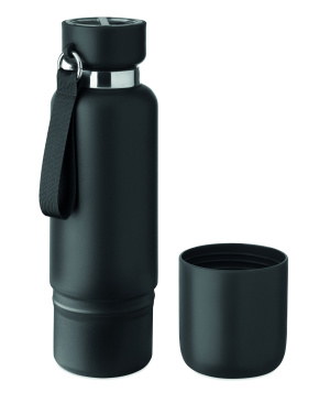 Logo trade promotional giveaways image of: Double wall bottle 500ml