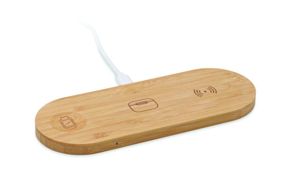 Logotrade advertising product picture of: 3 in 1 15W wireless charger