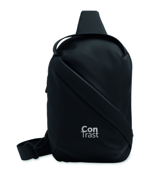 Logo trade promotional products image of: Cross chest bag in soft PU