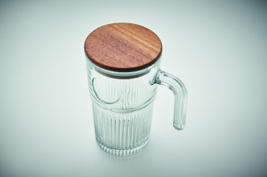 Logo trade promotional item photo of: Glass mug 450ml