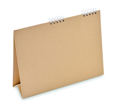 Logotrade promotional gift picture of: Desk calendar with memo pad