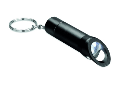 Logo trade promotional items image of: Metal torch key ring Ylivieska