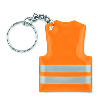 Logo trade advertising products picture of: Key ring with reflecting vest Jekabpils