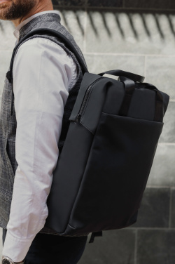 Logo trade business gifts image of: VINGA Baltimore RCS tote backpack