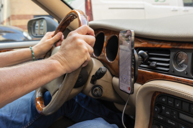 Logo trade promotional items picture of: PowerCruze RCS rplastic 15W magnetic charging car holder