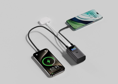 Logo trade promotional items picture of: Urban Vitamin Campbell 55W 10.000mAh pocket powerbank