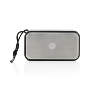 Logotrade promotional merchandise picture of: Swiss Peak RCS recycled aluminium 10W bass speaker