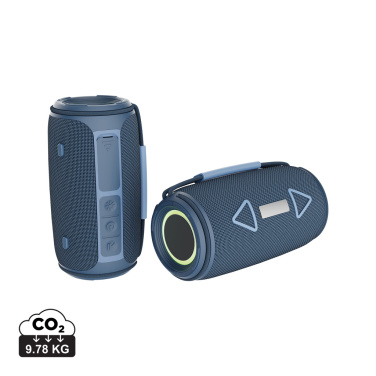 Logotrade business gift image of: Prisma RCS recycled plastic IPX 4 waterpoof 16W speaker