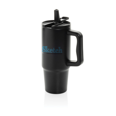 Logo trade promotional products picture of: Embrace Leakproof RCS recycled stainless steel tumbler 900ml