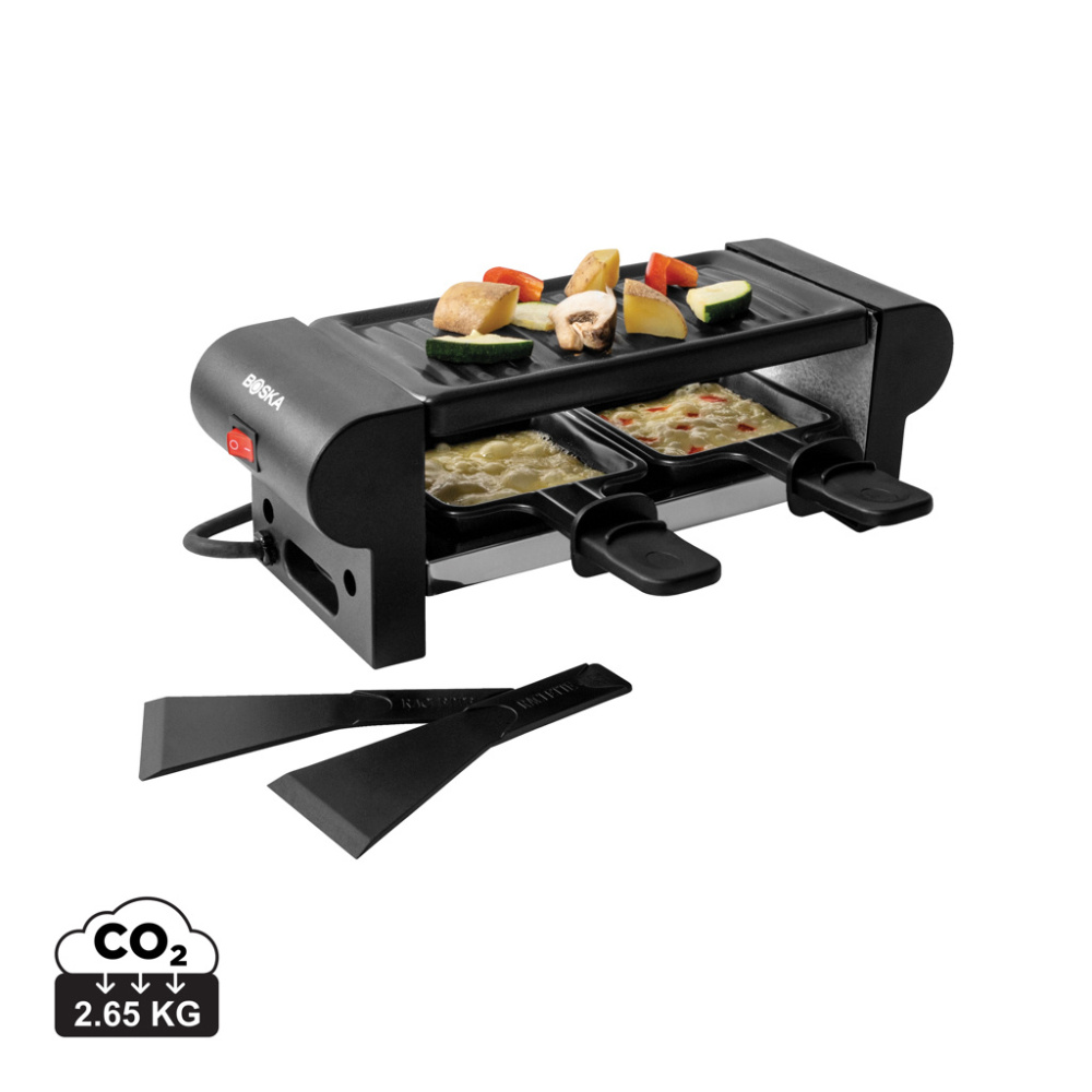 Logotrade promotional product picture of: BOSKA Gourmet Raclette Mini 220V (EU Type F)