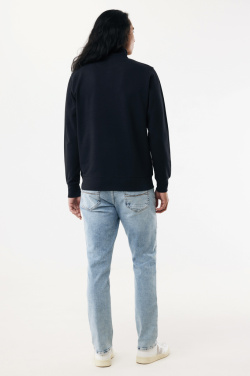 Logotrade business gift image of: IQONIQ Elgon recycled cotton quarter zip sweater