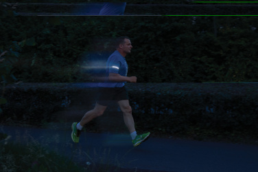 Logotrade promotional items photo of: Lumi Sprint RCS rplastic LED re-chargeable running light