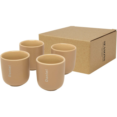 Logo trade promotional gift photo of: Male 4-piece 90 ml espresso cup