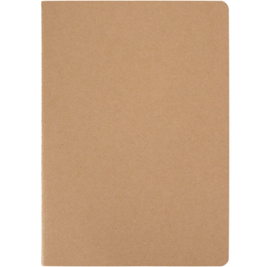 Logotrade promotional product image of: Slyk A5 kraft cahier notebook with ruled pages