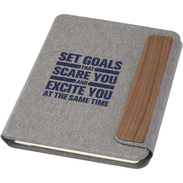 Logo trade promotional products image of: Andean A5 RCS recycled portfolio