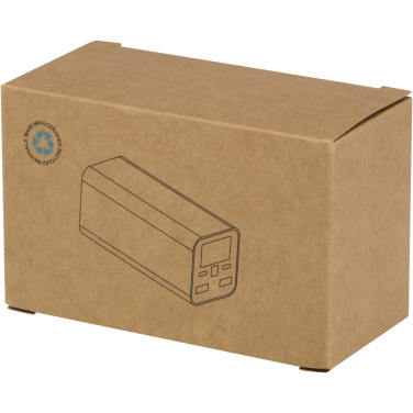 Logo trade advertising products picture of: Acamar 20.000 mAh 70W recycled aluminium laptop power bank