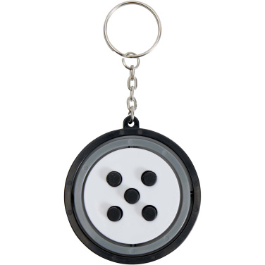 Logotrade advertising product image of: Spinx recycled plastic gyroscope fidget keychain