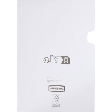 Logo trade promotional merchandise photo of: Alder A5 hard cover notebook
