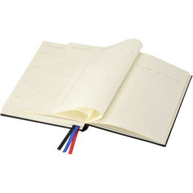 Logo trade promotional item photo of: Alder A5 hard cover notebook