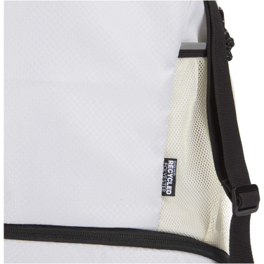 Logo trade promotional products picture of: Nomad GRS recycled sports drawstring bag with bottom compartment 18L