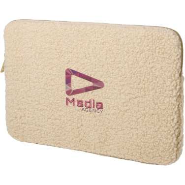 Logotrade promotional gift picture of: Bear 13" GRS recycled sherpa laptop sleeve 2L
