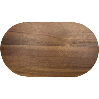 Logo trade promotional items picture of: Edge acacia wood serving tray