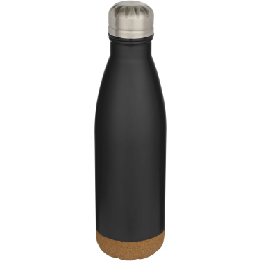 Logotrade business gifts photo of: Cove 500 ml double wall vacuum insulated stainless steel water bottle with cork details