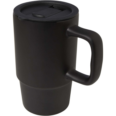 Logotrade corporate gifts photo of: Carter 450 ml ceramic mug with plastic lid