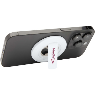 Logo trade promotional gifts picture of: Ain recycled plastic magnetic phone stand with bottle opener