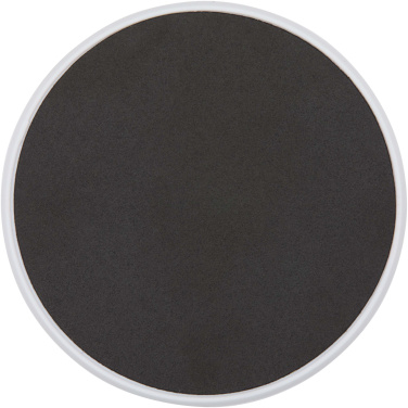 Logotrade corporate gift image of: Alcor recycled plastic foldeable magnetic phone stand with bamboo details