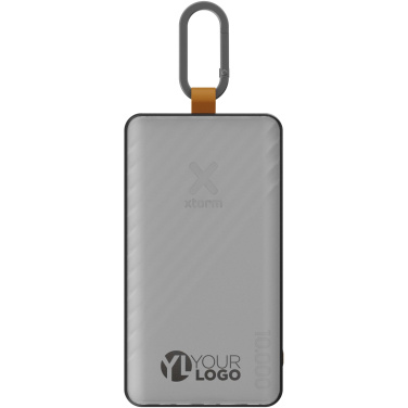 Logotrade promotional merchandise photo of: Xtorm XG2S101 Go2 10.000 mAh 15W solar power bank with light 