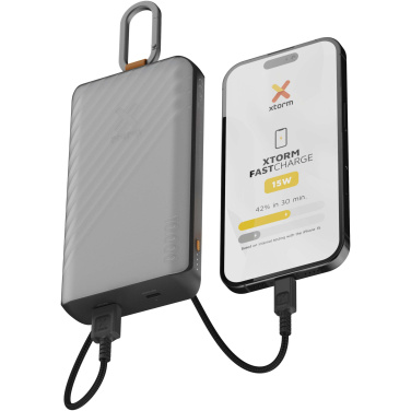 Logotrade corporate gift image of: Xtorm XG2S101 Go2 10.000 mAh 15W solar power bank with light 