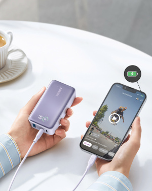 Logo trade promotional items picture of: Anker Powerbank PowerCore 10.000mAh 30W powerbank