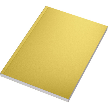 Logotrade promotional giveaway picture of: Novella Austen A5 metallic soft cover notebook - 100 sheets