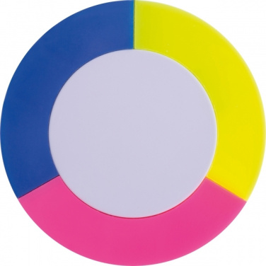 Logo trade promotional gift photo of: 3-in-1 Highlighter ANDORRA