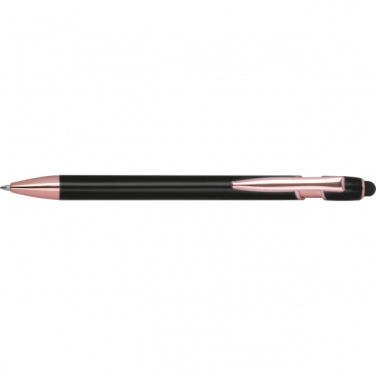 Logo trade promotional giveaways image of: Recycled Semi Gel Pen BELO HORIZONTE