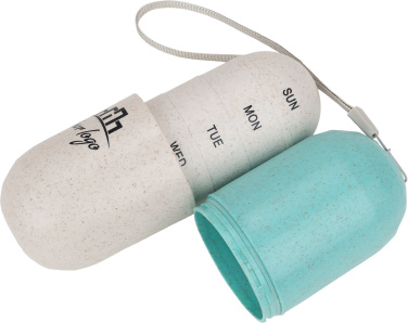 Logo trade promotional merchandise image of: Pillbox