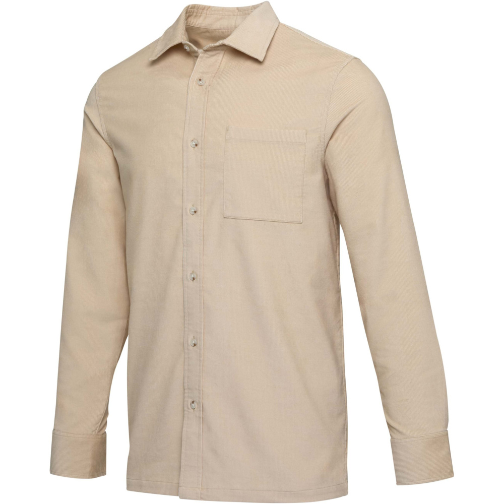Logo trade promotional gifts picture of: Alum corduroy unisex shirt