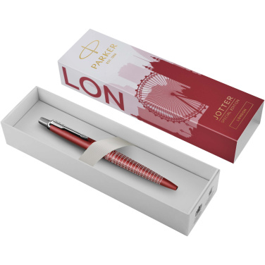 Logotrade promotional item image of: Parker Jotter SE Global Icons colour trim ballpoint pen