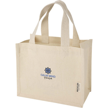 Logotrade corporate gifts photo of: Odessa 220 g/m² GRS recycled cotton mini gusset tote bag 9L