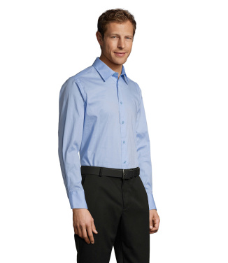 Logo trade corporate gifts image of: BRIGHTON men shirt 140g