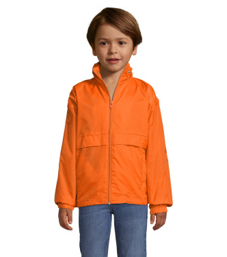 Logo trade promotional items image of: SURF KIDS WINDBREAKER 210g