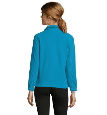 Logo trade promotional merchandise photo of: NORTH WOMEN ZIPPED FLEECE