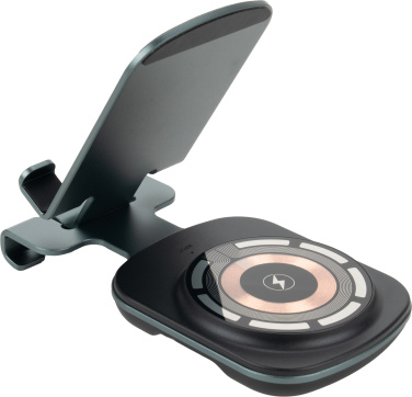 Logotrade promotional item picture of: Phone holder with wireless charger