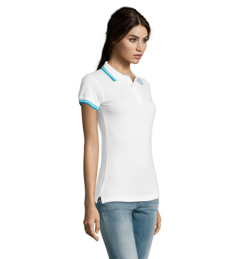 Logotrade promotional item picture of: PASADENA women polo 200g