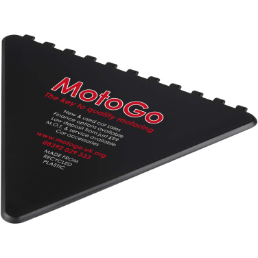 Logotrade promotional giveaways photo of: Frosty triangular recycled plastic ice scraper