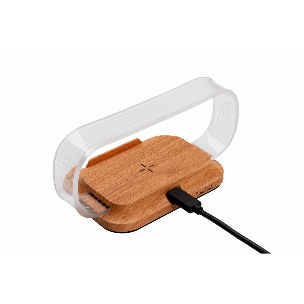 Logotrade promotional giveaways photo of: Phone stand with wireless charger JEROME Pierre Cardin