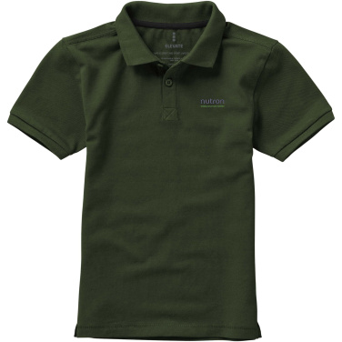 Logo trade business gift photo of: Calgary short sleeve kids polo